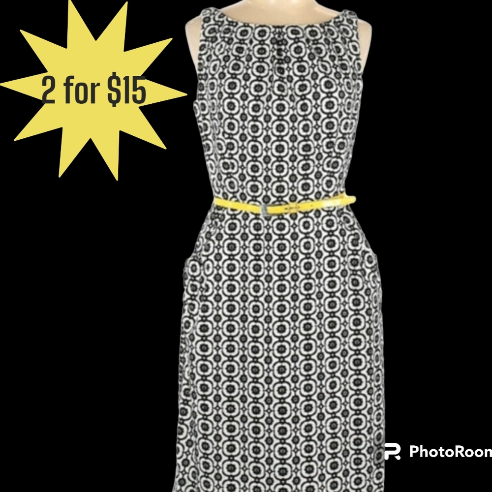 Nine West Sleeveless Dress sz 10 *2/$15 SALE